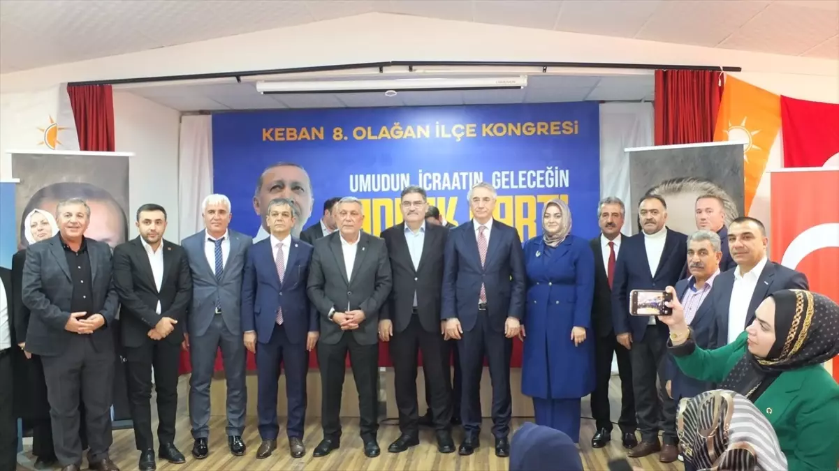 Keban’da AK Parti Kongresi Yapıldı
