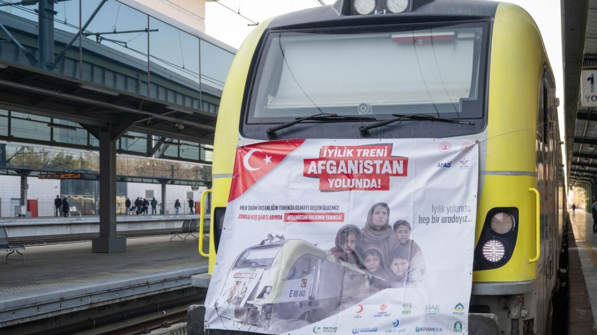 21’inci İyilik Treni Afganistan’a ulaştı