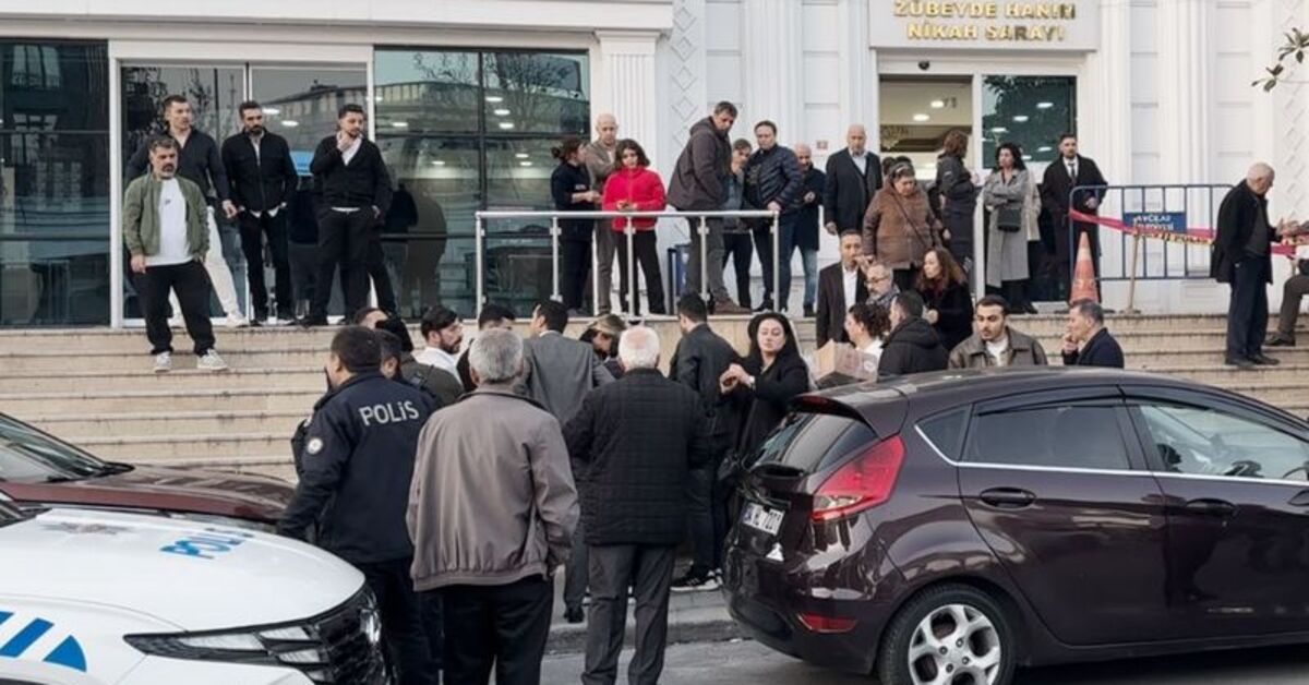 Gelin ve damada silahlı saldırı
