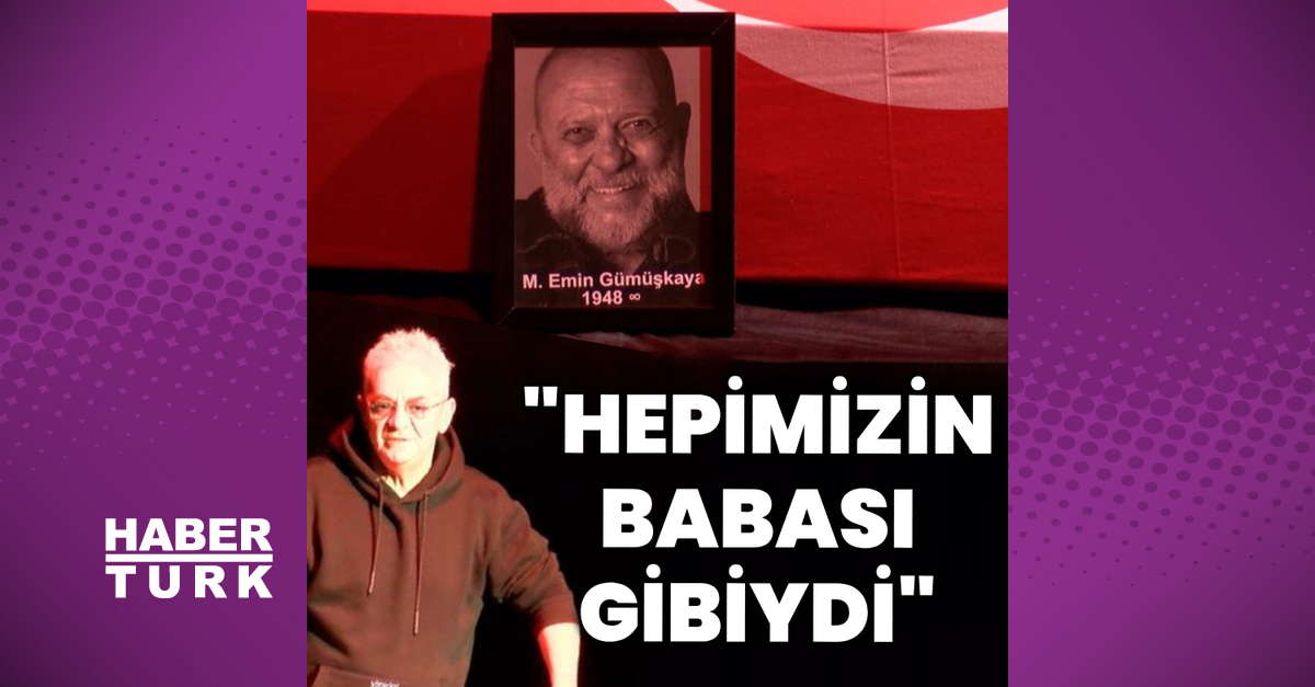 Emin Gümüşkaya için tören düzenlendi