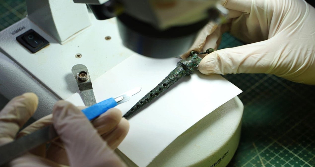 Hadrianopolis Antik Kenti’nde ‘Bronz Filtre’ gün yüzüne çıkarıldı